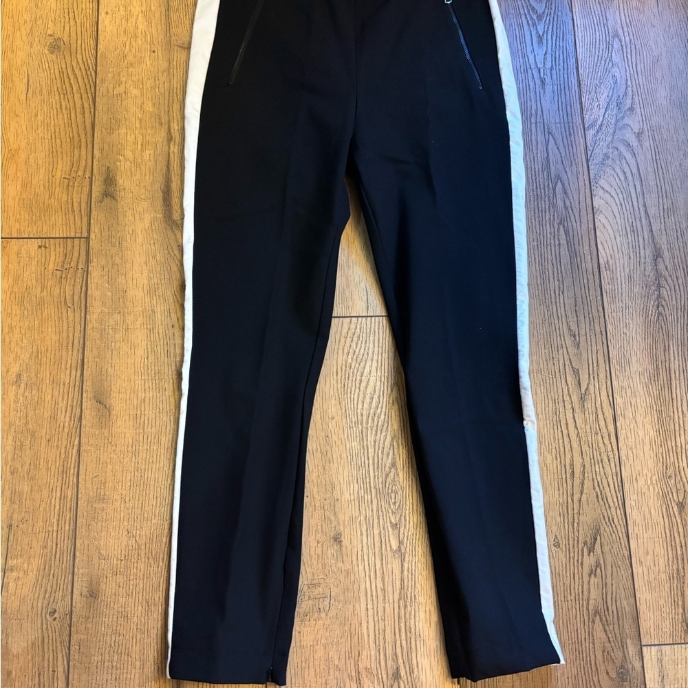 Rag & Bone Black and White Simone pants - Picture 2 of 6